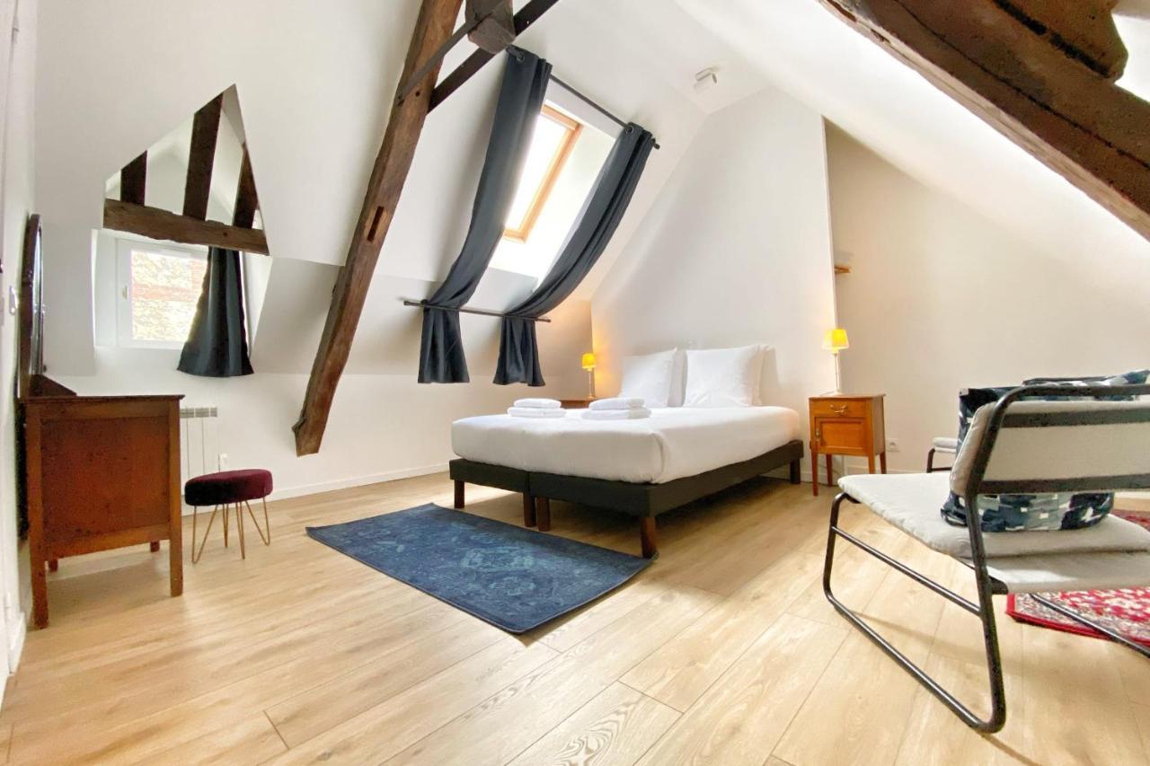 La Terrasse Notre Dame - Character House - 4P - Center Honfleur Villa Exterior photo