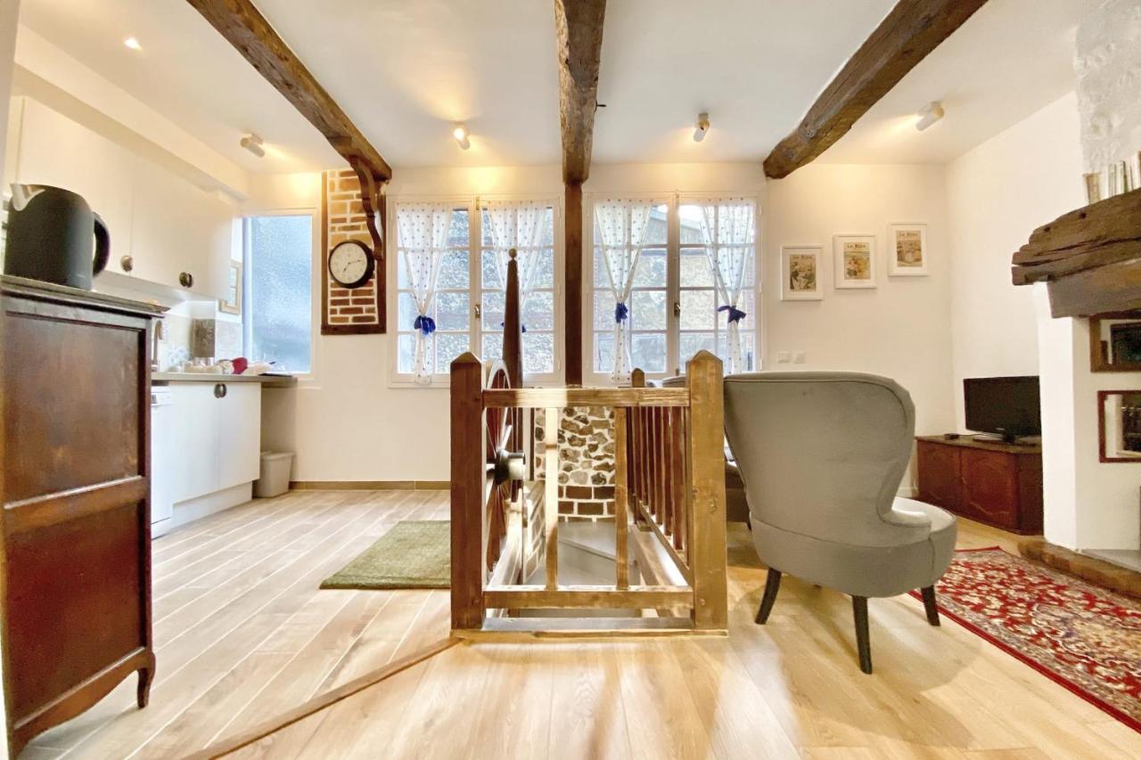 La Terrasse Notre Dame - Character House - 4P - Center Honfleur Villa Exterior photo