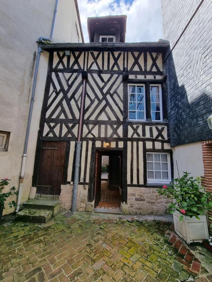 La Terrasse Notre Dame - Character House - 4P - Center Honfleur Villa Exterior photo